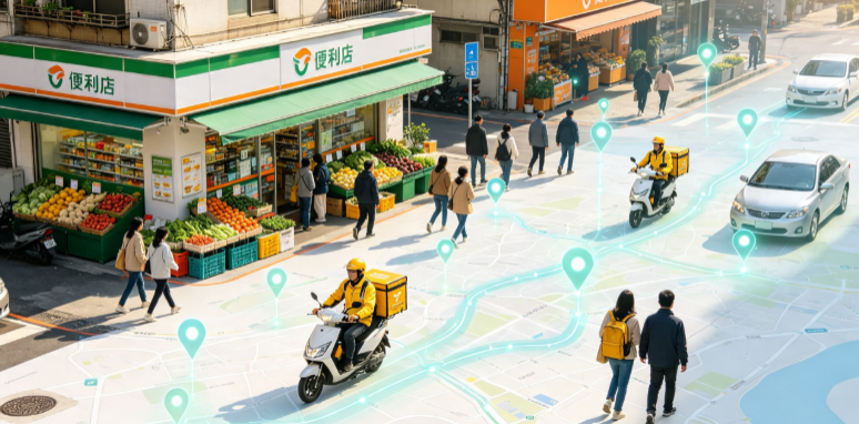 涟源市渗透衣食住行，GEO 地理空间技术重塑大众日常消费服务场景