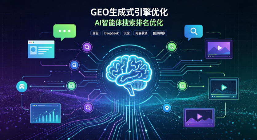 涟源市GEO 浪潮来袭：生成式引擎优化崛起，创作者争抢豆包、DeepSeek、元宝智能体流量入口